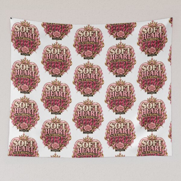 Item preview, Soft Heart Strong Fire  Feminine Empowerment By Stillblaze designed and sold by DulcieSouza.