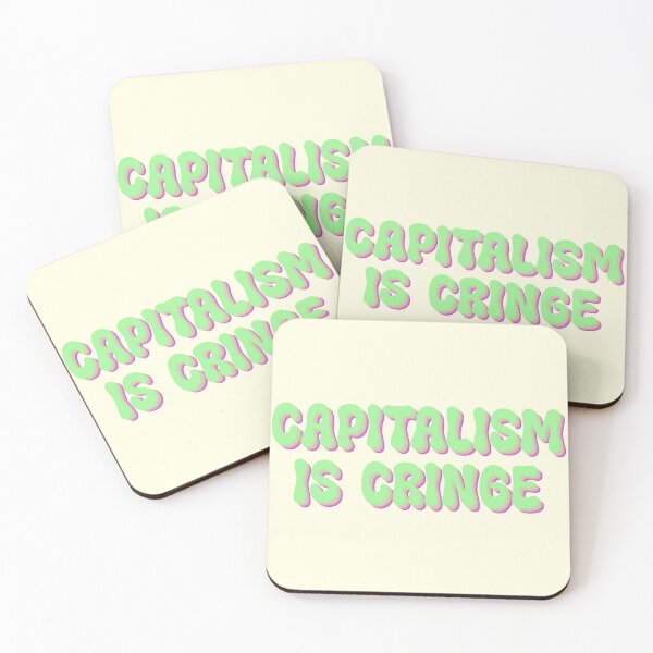Item preview, Capitalism is cringe designed and sold by TicaCreations.