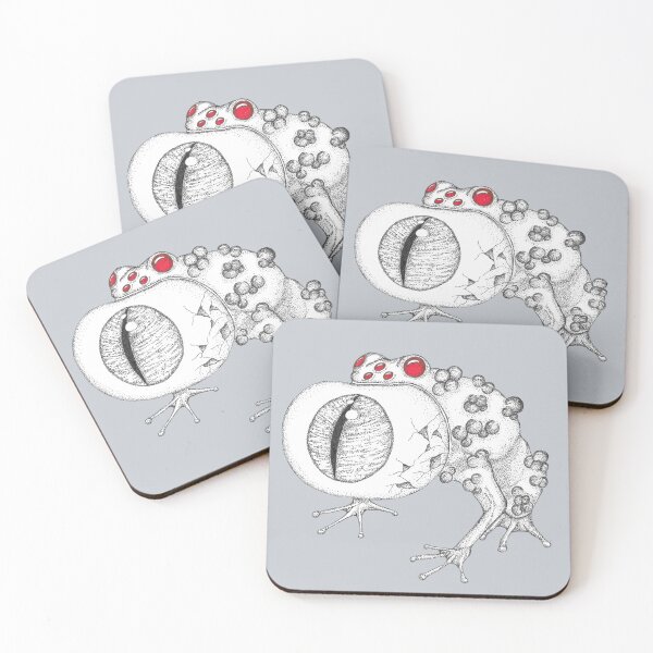 Item preview, Big Eyed Frog, pen and ink design designed and sold by BHG Art & Designs.