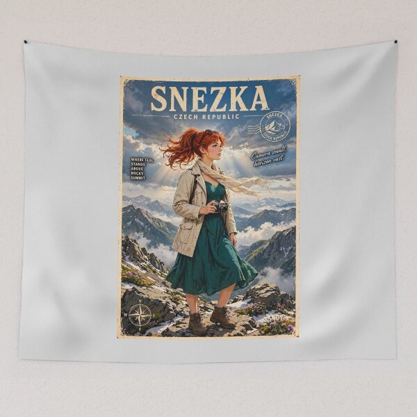Item preview, Czech Republic — Sněžka Mountain — Chasing the Mountain Clouds designed and sold by DibujandoPorfa.