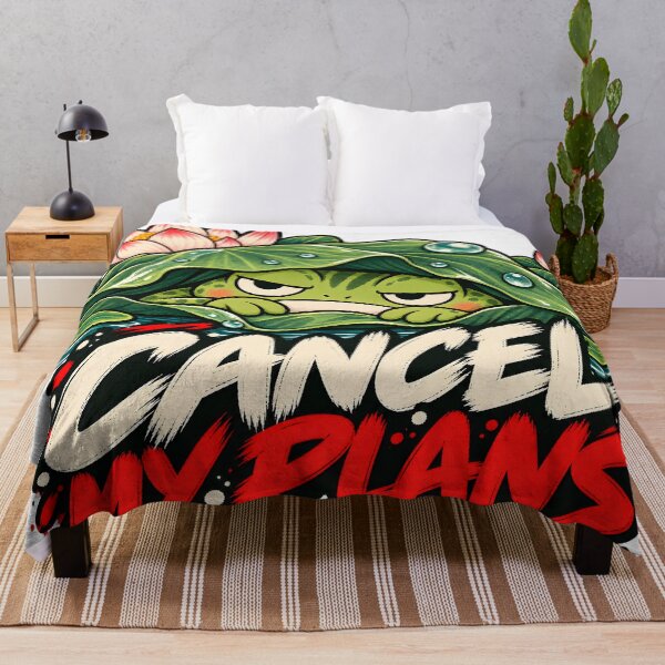 Item preview, Cancel My Plans Frog - Funny Introvert Homebody designed and sold by CreatifStudios.
