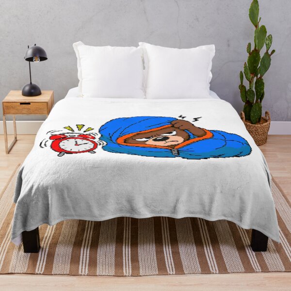 Item preview, Sleepy Bear Alarm Clock Pixel Art designed and sold by NaturePixel.