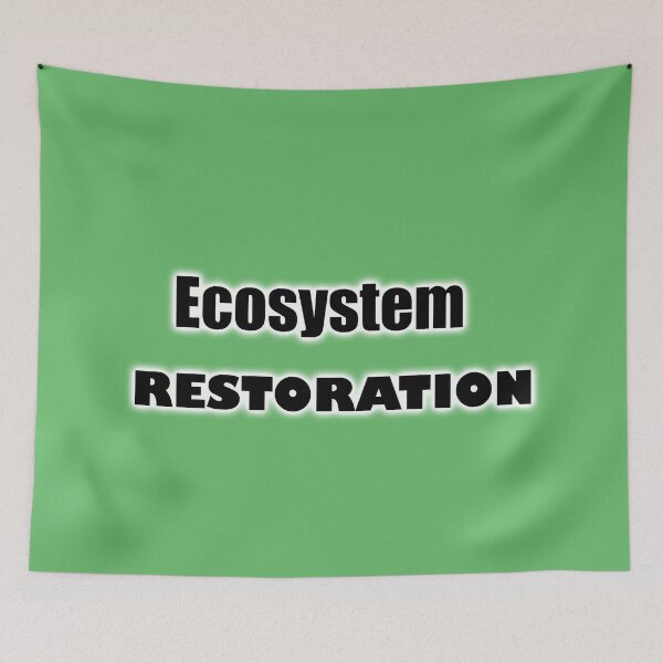 Item preview, Ecosystem Restoration – Heal the Earth, Grow the Future designed and sold by annenambiro.