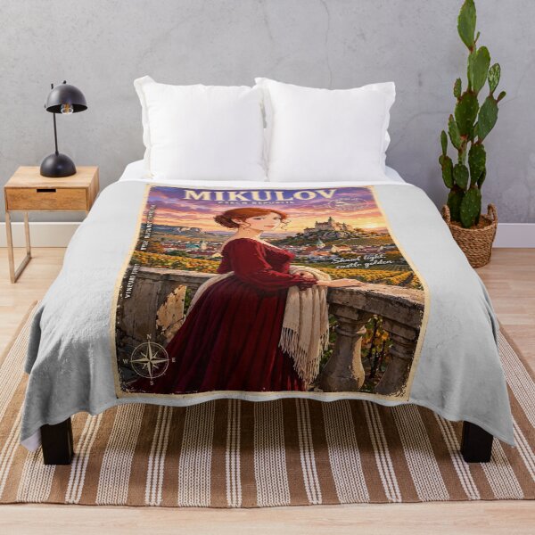 Item preview, Czech Republic — Mikulov — A Sunset Among the Vineyards designed and sold by DibujandoPorfa.
