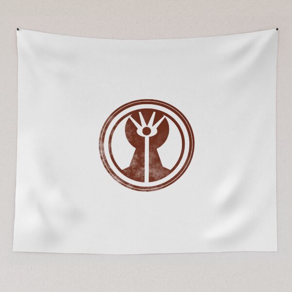 Item preview, Ministry - Control Resonant inspired Secret Organization logo (Distressed Red) designed and sold by The Sierra Institute.