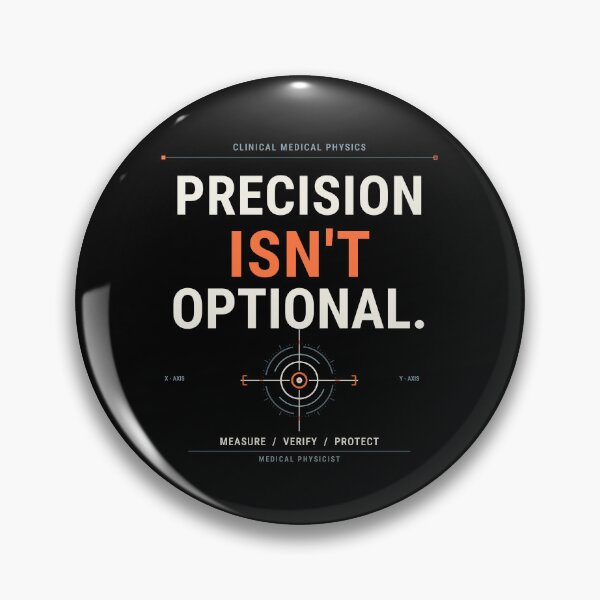 Item preview, Precision Isn't Optional – Medical Physicist QA Design designed and sold by amndro.