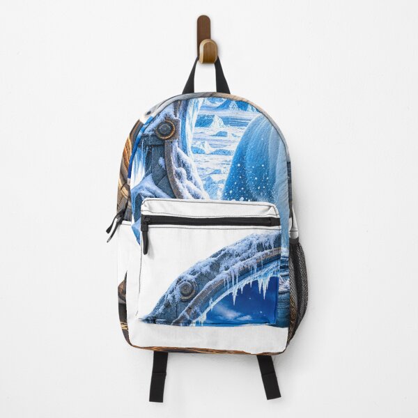 Item preview, Polar Bear Crossing the Portal | Arctic vs Urban City Surreal Wildlife Art designed and sold by HOUSE OF TIST.