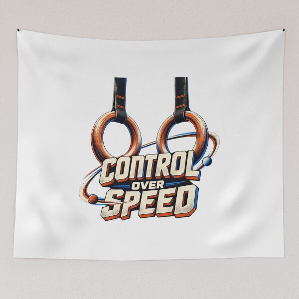 Item preview, Gym Rings Control Over Speed designed and sold by TeNovaStudio.