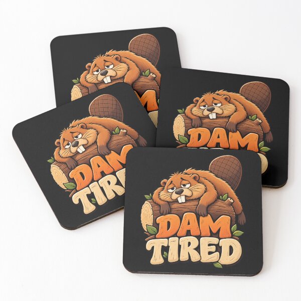 Item preview, It's Just One Dam Project After Another Funny Beaver designed and sold by DarkRelicStudio.