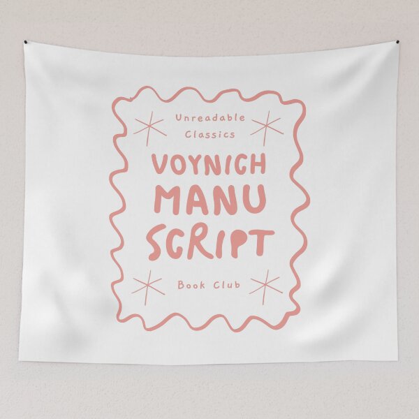 Item preview, Voynich Manuscript Unreadable Classics Book Club Bookish designed and sold by HYPNK.