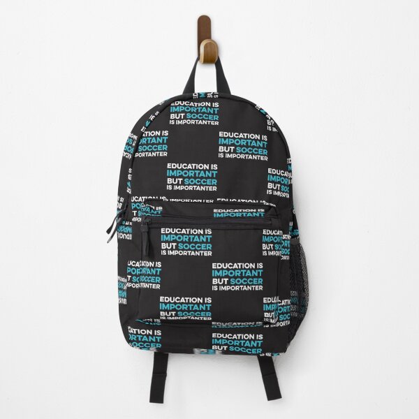 Item preview, Education is Important but Soccer is Important Funny Quote Design designed and sold by CHIKIAR.