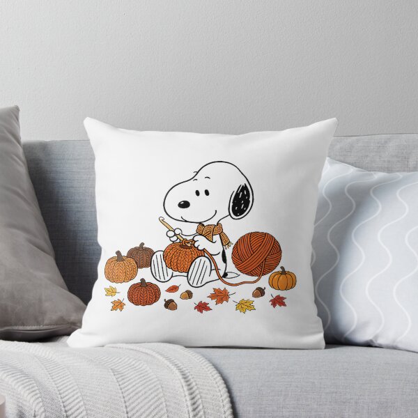 Item preview, Cute Snoopy Character Enjoying Autumn Leaves and Fall Scenery designed and sold by ismailo12.