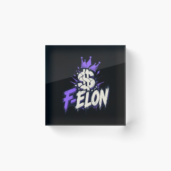 Item preview, F-ELON Political Protest Design | Elon Musk Satire designed and sold by TEEJAMBOREE.