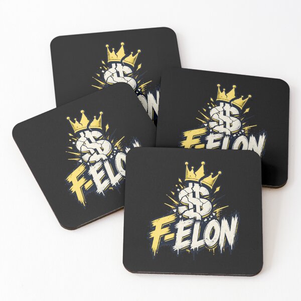 Item preview, F-ELON Political Protest Design | Elon Musk Satire designed and sold by TEEJAMBOREE.