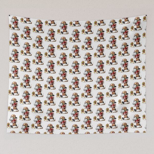 Item preview, San Francisco Inspired Funny Snoopy and Woodstock Football Team Design designed and sold by ismailo12.