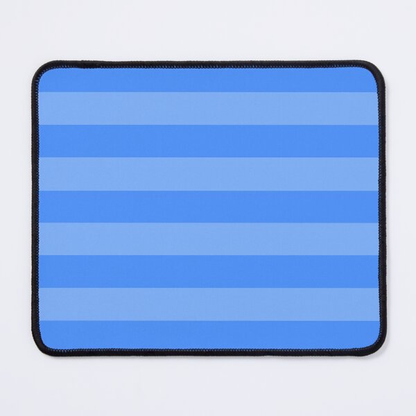 Item preview, Blue wide horizontal stripes pattern designed and sold by RishabhArts1.