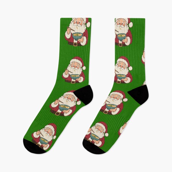 Item preview, Funny Santa Ramen Beard for Japanese Food Lovers – Cheerful Christmas Fun designed and sold by Im-Ara.