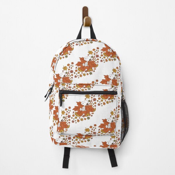 Item preview, Snoopy Enjoying Autumn Leaves Cozy Fall Season Design designed and sold by ismailo12.