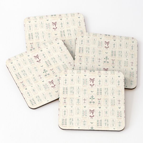 Item preview, Vintage Christmas Mahjong designed and sold by MichMich154.