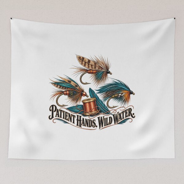 Item preview, Fly Tying Bench Patient Hands designed and sold by TeNovaStudio.