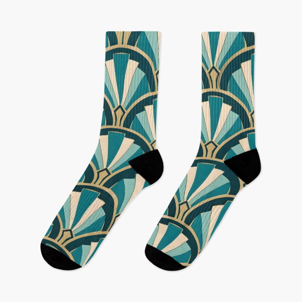 Item preview, Art Deco Fan Geometric Pattern designed and sold by Sybille-Yates.