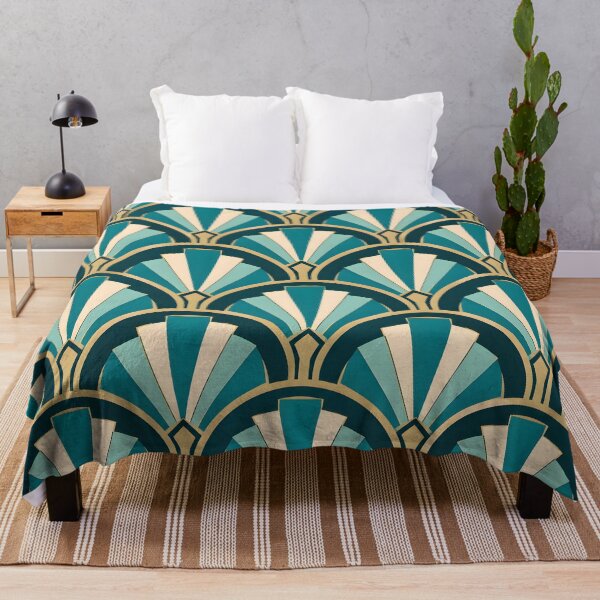 Item preview, Art Deco Fan Geometric Pattern designed and sold by Sybille-Yates.