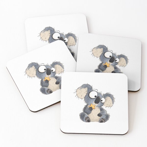 Item preview, Koala with a Christmas Star Cookie designed and sold by The-Art-of-D.