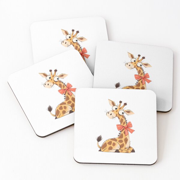 Item preview, Giraffe in a Festive Bow designed and sold by The-Art-of-D.
