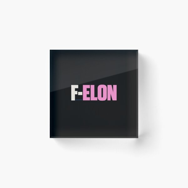 Item preview, F-ELON Political Protest Design | Elon Musk Satire designed and sold by TEEJAMBOREE.
