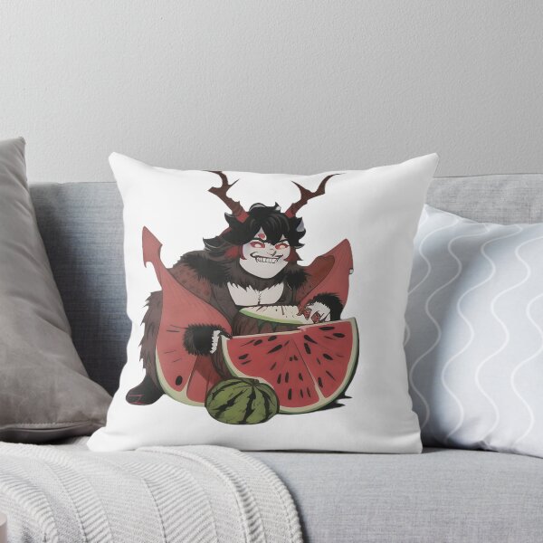 Item preview, Krampus in Watermelon Slice designed and sold by For-Cat Studio.