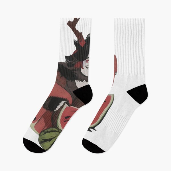 Item preview, Krampus in Watermelon Slice designed and sold by For-Cat Studio.