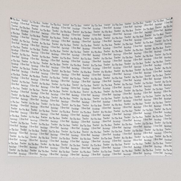 Item preview, For The Best Sociology Teacher Ever - Appreciation Gift Design designed and sold by Youben1.