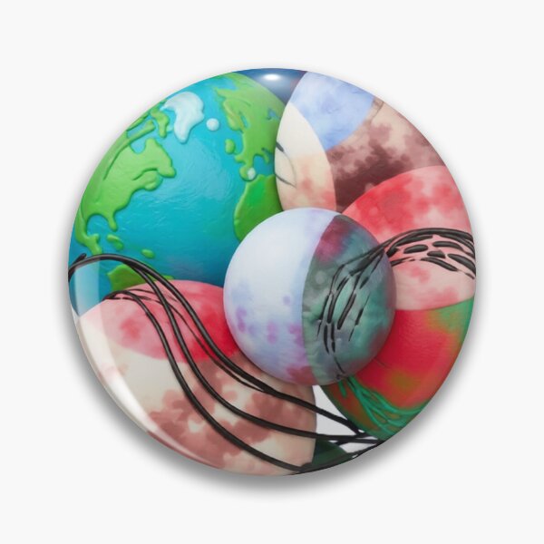Item preview, emerald circles in harmony C1 br colorful geometric circular abstract designed and sold by SmashingDeals.