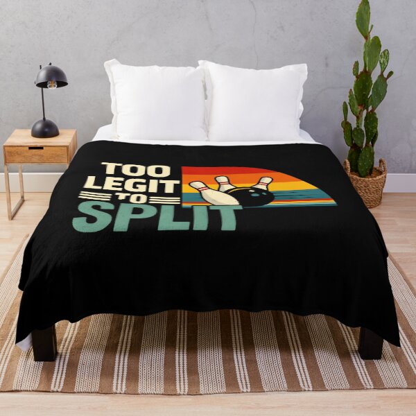 Item preview, retro bowling quote designed and sold by kiakuki.
