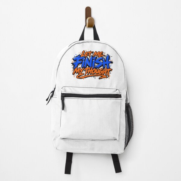 Item preview, Let Me Finish My Thought Bold Graffiti Typography designed and sold by TeNovaStudio.