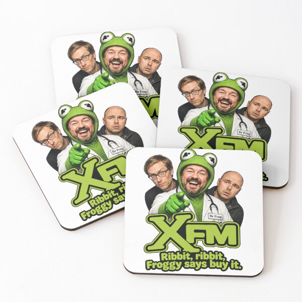 Item preview, XFM - Ricky Gervais Show: Memorable Moments - Ricky's Radio Promo for XFM as Dr.Frog designed and sold by LoveSomethingDifferent.