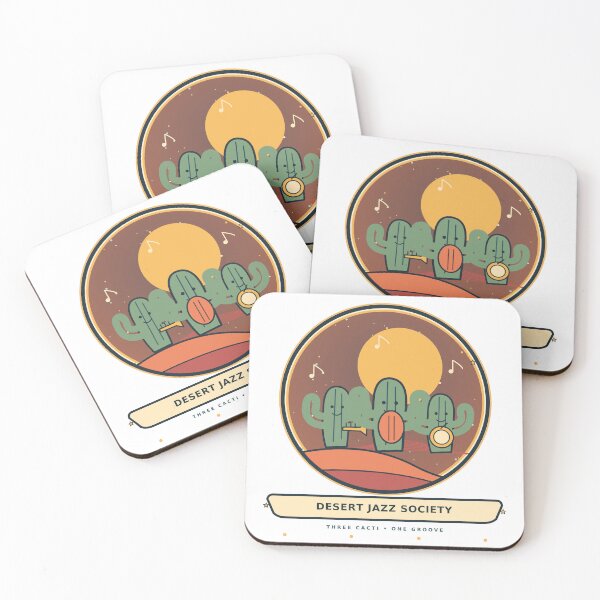 Item preview, Desert Jazz Society – Musical Cactus Trio designed and sold by Art Studio Shams.