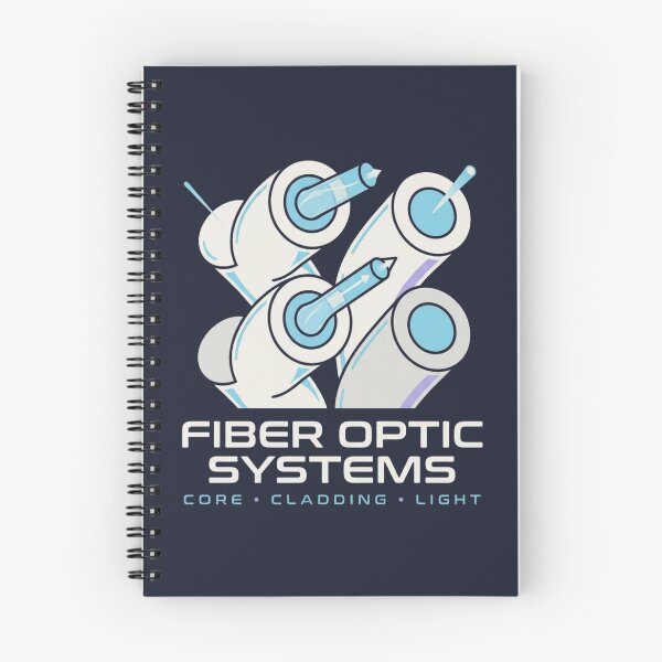 Item preview, : Fiber Optic Systems Core Cladding Light Graphic designed and sold by Amr Darwish Graphic designer.