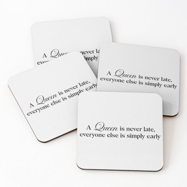 Item preview, Doodle A Queen is never late designed and sold by Izaa-aart.