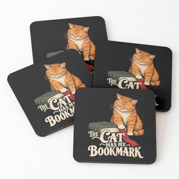 Item preview, Cat Reader - The Cat Has My Bookmark designed and sold by Good Mood Foundry.