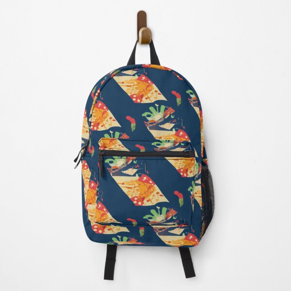 Item preview, Abstract Tropical Botanical Stripe Pattern – Colourful Retro Nature Art designed and sold by My Gluten Free Life UK.