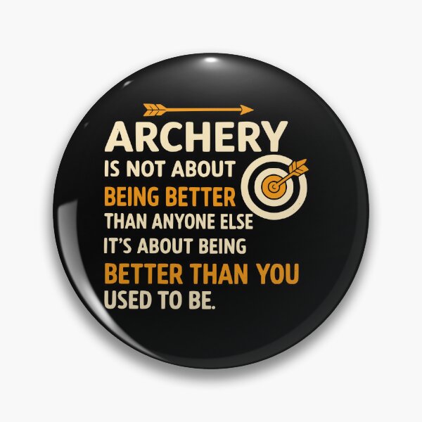 Item preview, retro archery quote designed and sold by kiakuki.