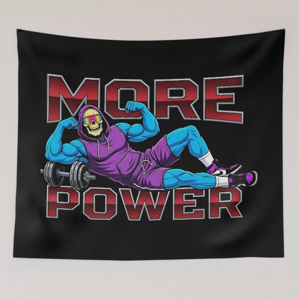 Item preview, Skeletor Gym More Power  designed and sold by BravenBold.