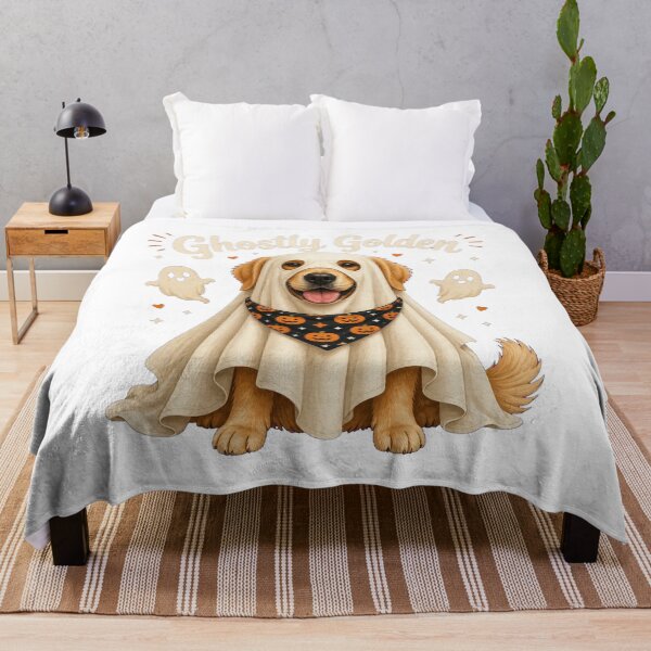 Item preview, Ghostly Golden Retriever Halloween Cute Dog Costume Design designed and sold by AMAZING1SHOP.