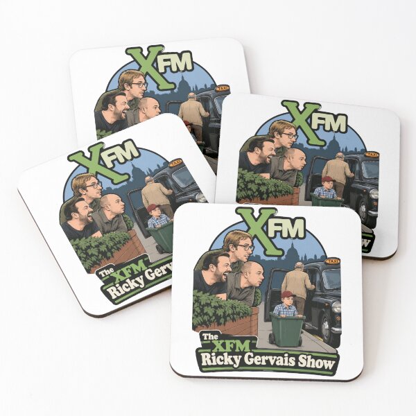 Item preview, XFM - Ricky Gervais Show: Memorable Moments - Karl's Dad, The (Forest Gump Like Kid) and The Wheelie Bin. designed and sold by LoveSomethingDifferent.