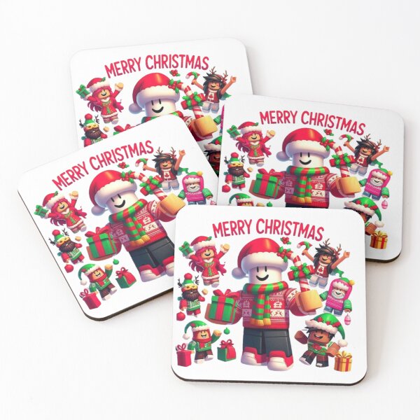 Item preview, Merry Christmas Festive Roblox Avatars Art designed and sold by ARVI'S ART STUDIO.