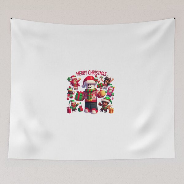 Item preview, Merry Christmas Festive Roblox Avatars Art designed and sold by ARVI'S ART STUDIO.