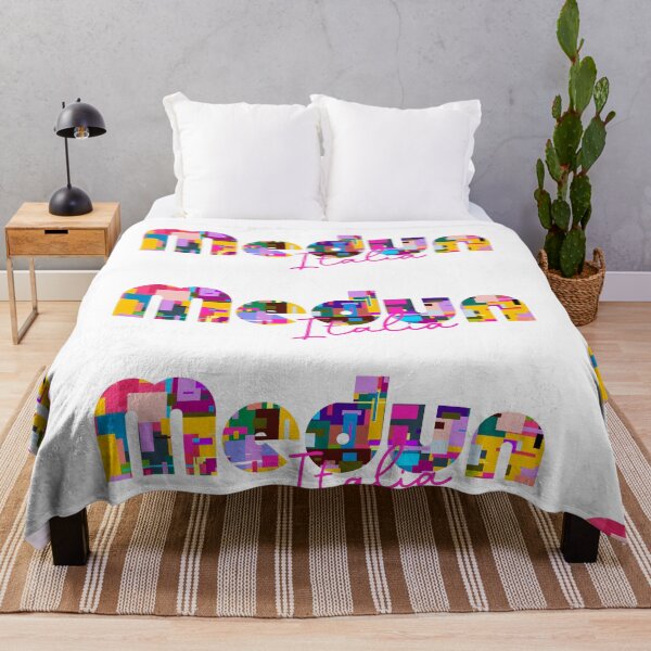 Item preview, Meduno, Pordenone, Italy, Italia, colorful typography design for travellers designed and sold by Wanderful-roads.