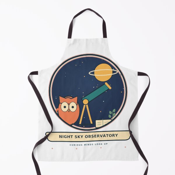 Item preview, Night Sky Observatory – Owl Stargazer and Telescope designed and sold by Art Studio Shams.