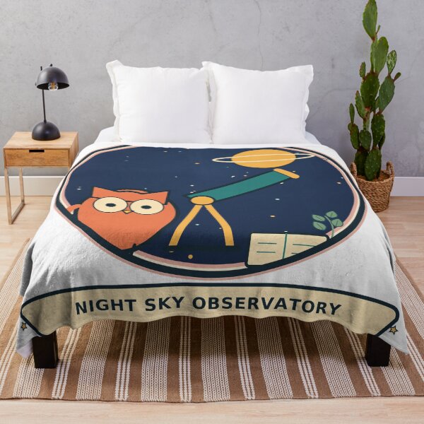 Item preview, Night Sky Observatory – Owl Stargazer and Telescope designed and sold by Art Studio Shams.